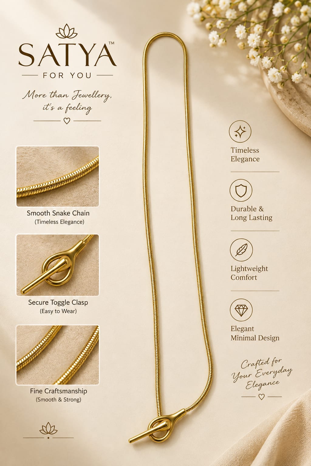 Gold Knot Pendant Necklace
