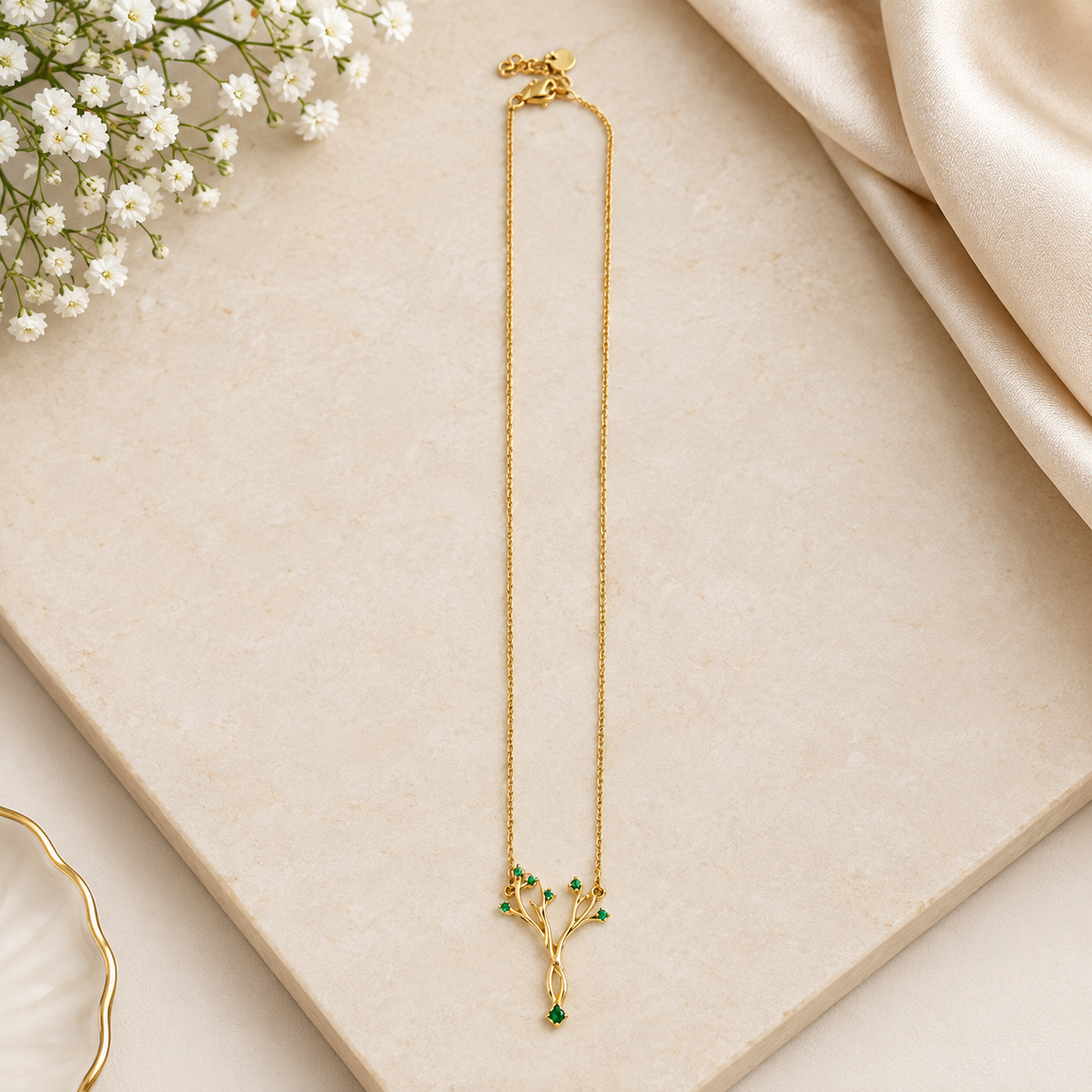 Green Tree Pendant