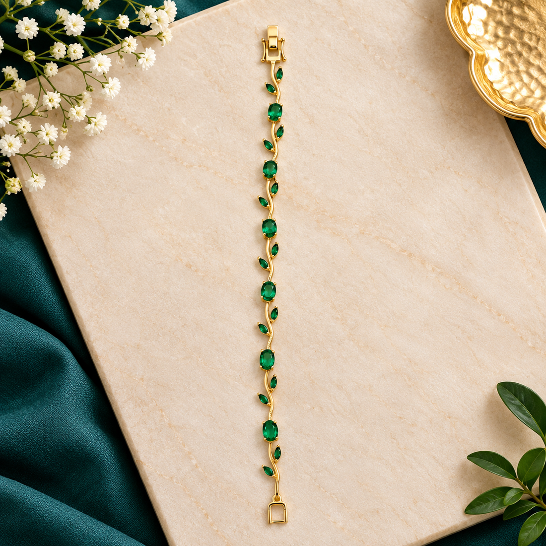 Emerald Green Bracelet