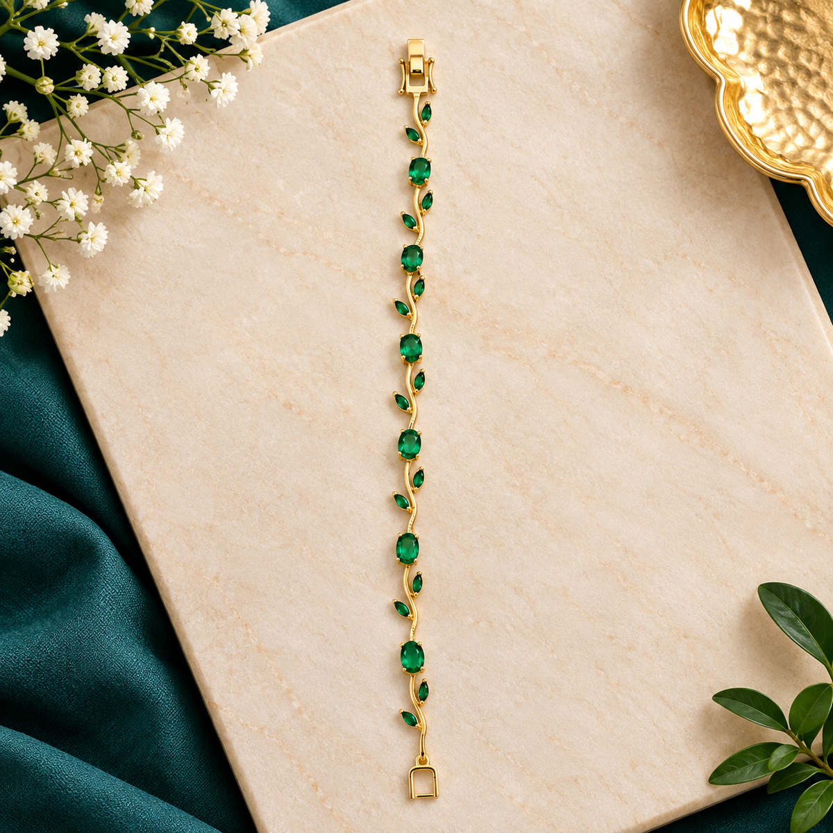 Emerald Green Bracelet