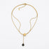 Black Pendant Necklace