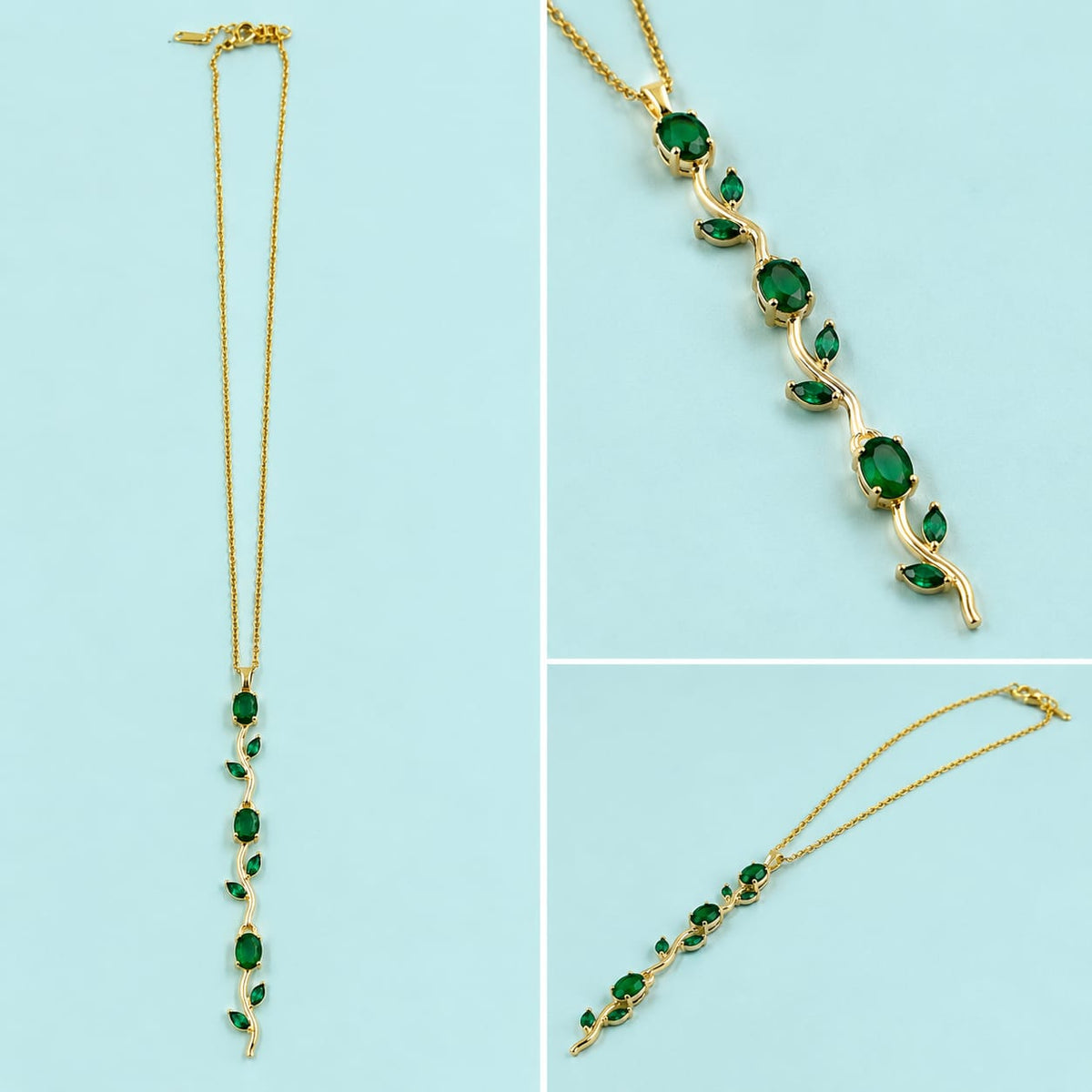 Emerald Vine Necklace