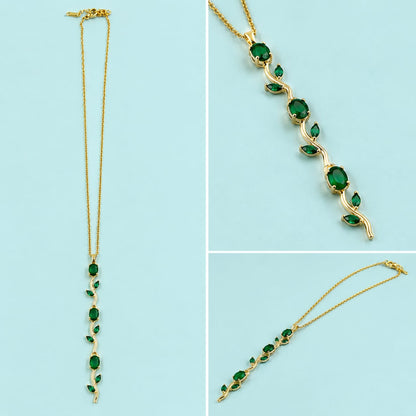 Emerald Vine Necklace
