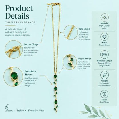 Emerald Vine Necklace