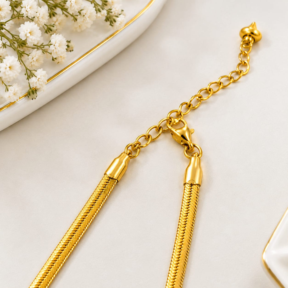 Gold Classic Anklet