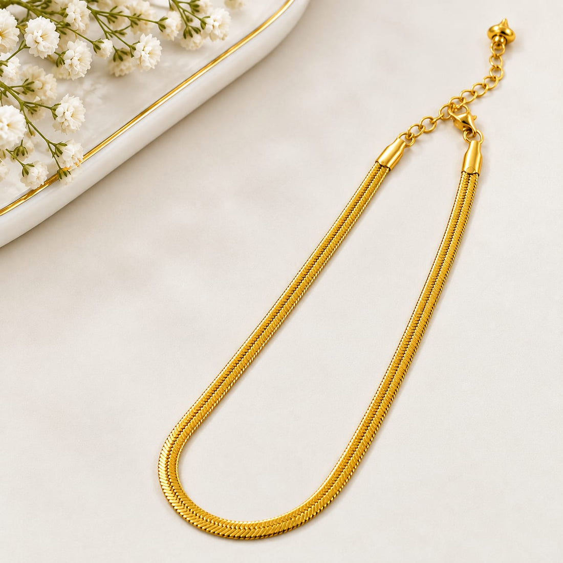 Gold Classic Anklet