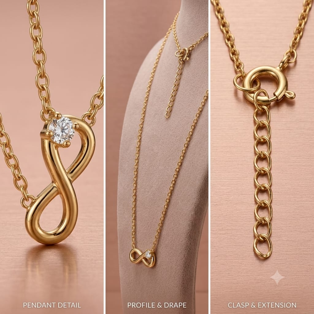 Infinity Pendant Necklace