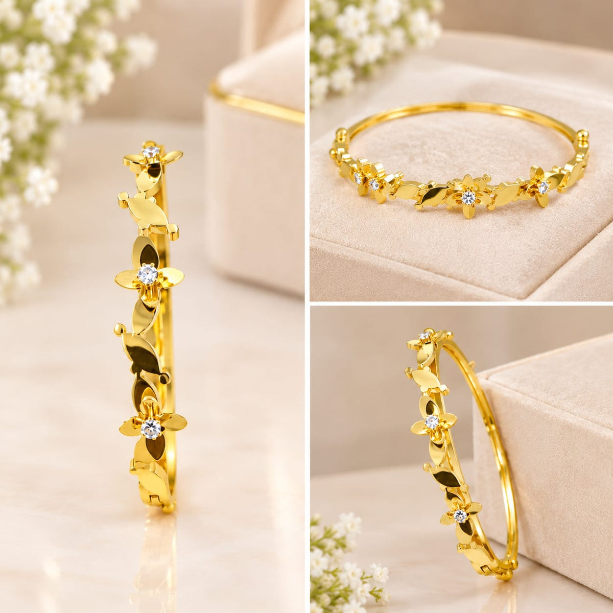 anti tarnish Gold Bracelet