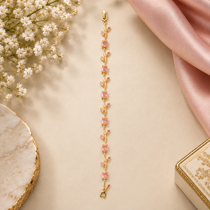 Pink Vine Bracelet