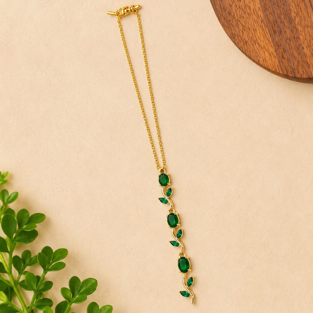 Emerald Vine Necklace