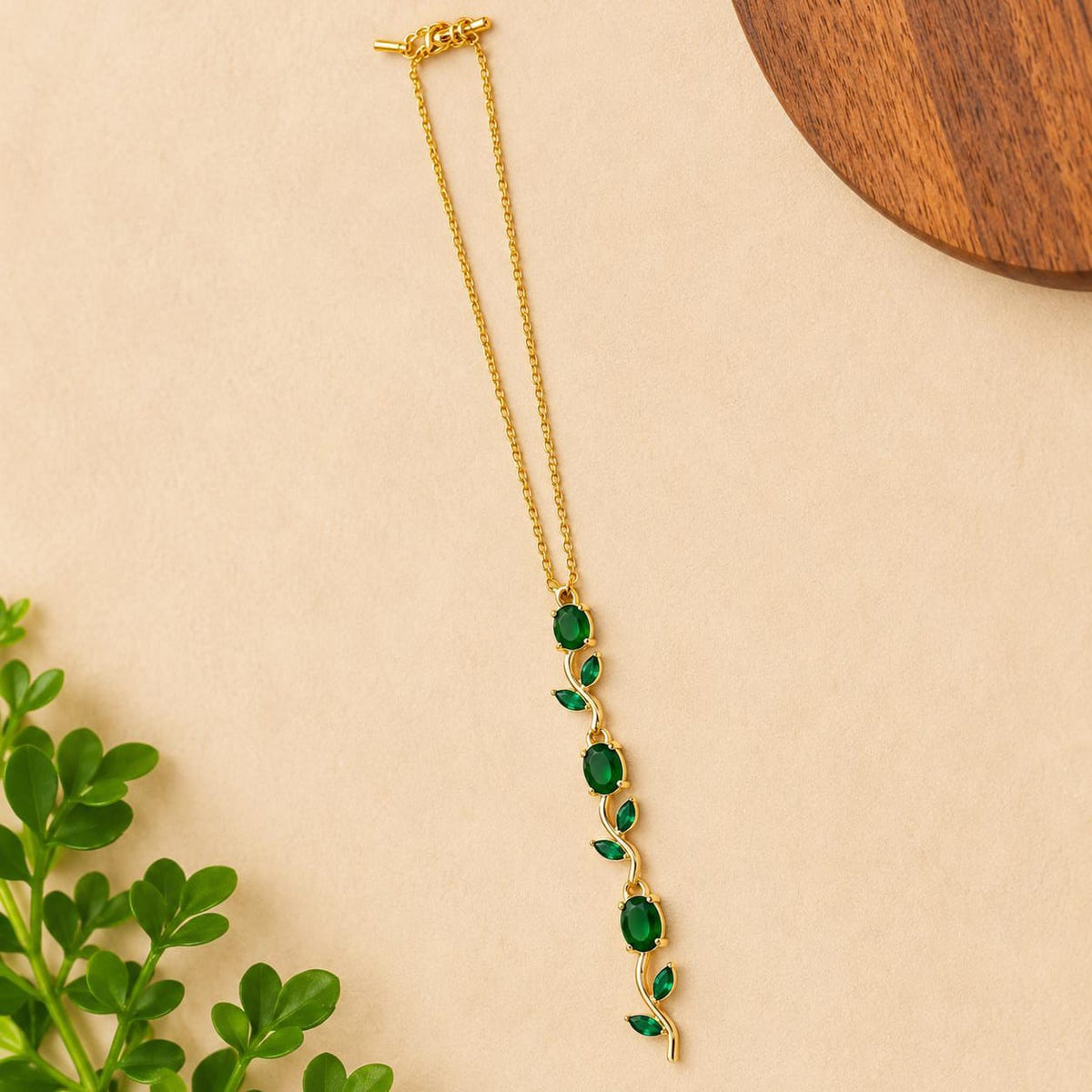 Emerald Vine Necklace