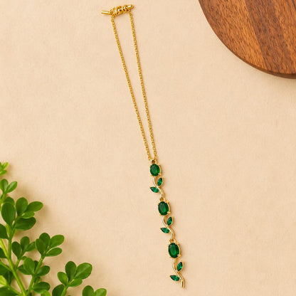 Emerald Vine Necklace