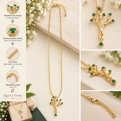 Green Tree Pendant